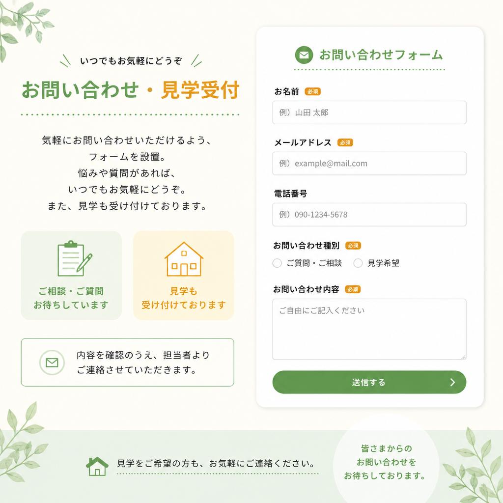 お問い合わせはこちらから