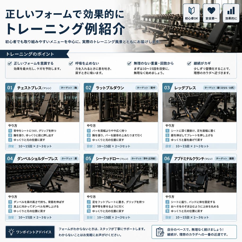 実際のトレーニング例