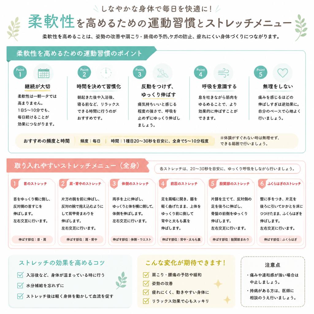 運動習慣の確立方法