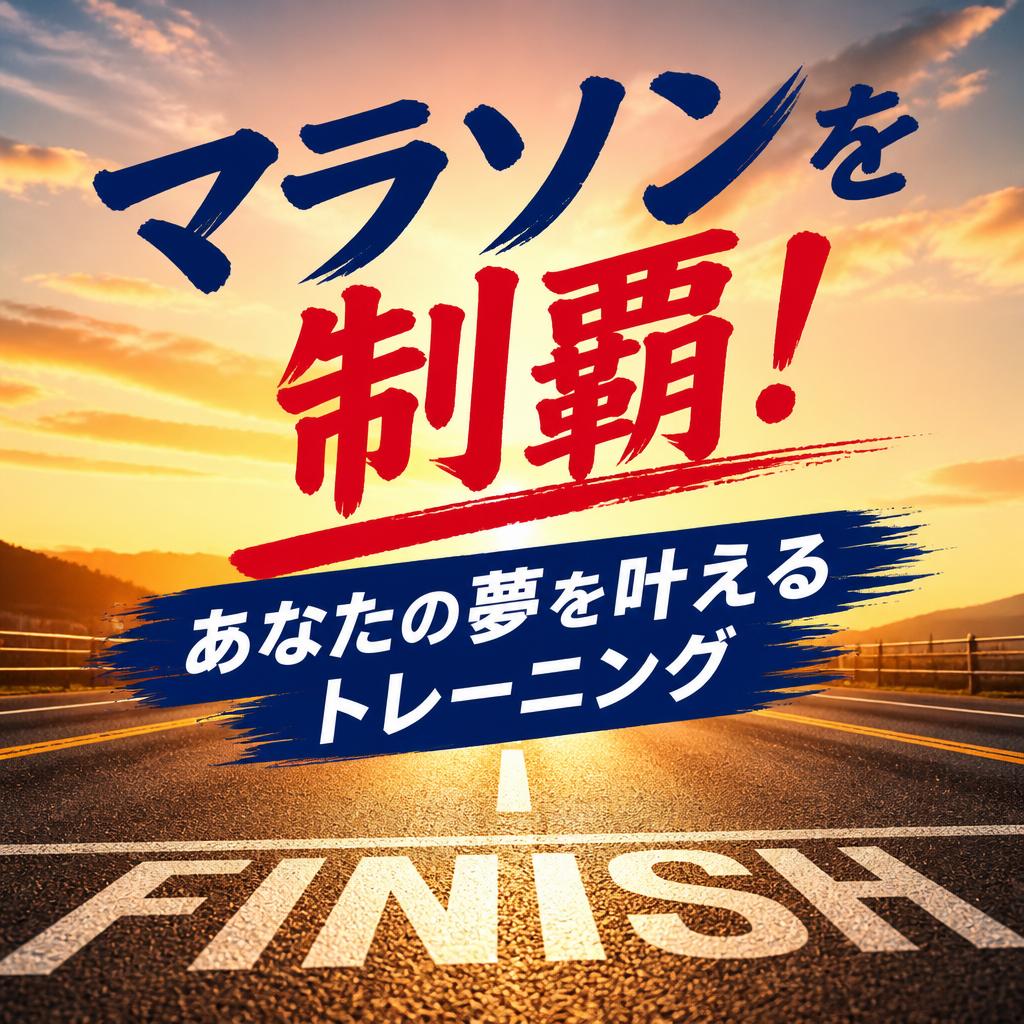 マラソンを制覇！あなたの夢を叶えるトレーニング